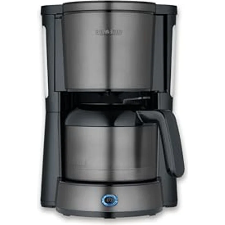 Severin KA 9343 Filterkaffeemaschine, 8 Tassen, Schwarz, mit Thermosbehälter und Tropf-Stopp-Funktion – Bild 2