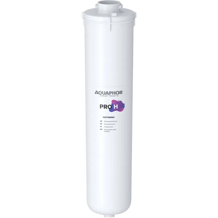 Aquaphor PRO H Wasserfilter zur Wasserenthärtung Entkalkung Ionenaustauscher für Trinkwasser, Kunststoff, Blau