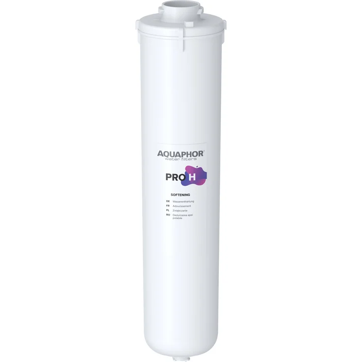 Aquaphor PRO H Wasserfilter zur Wasserenthärtung Entkalkung Ionenaustauscher für Trinkwasser, Kunststoff, Blau – Bild 1