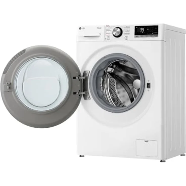 LG F2V7SLIM9 Waschmaschine, 9 kg, Energie A, Steam, Weiss – Bild 4