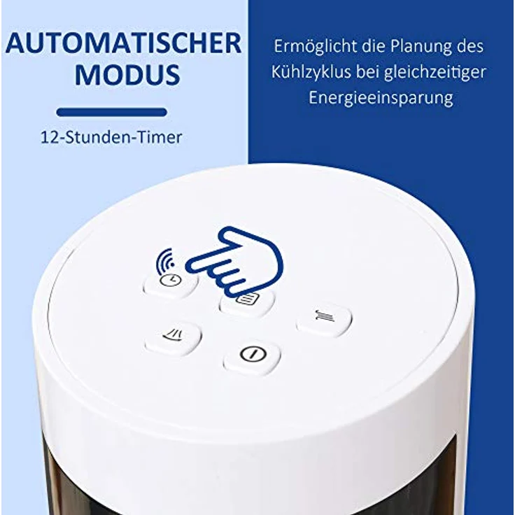 HOMCOM Standventilator Turmventilator mit Fernsteuerung – Bild 7