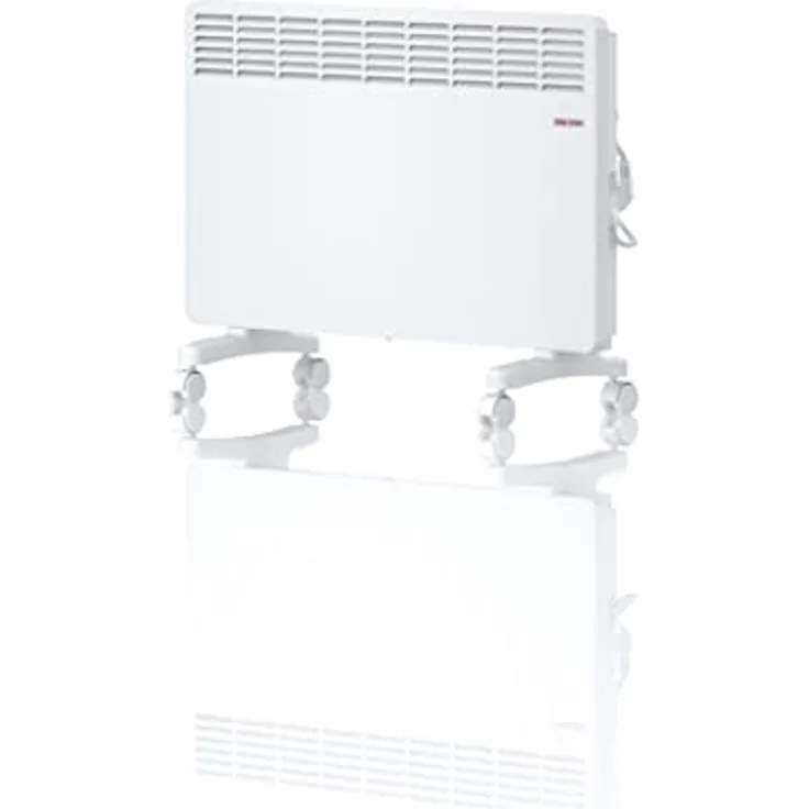 STIEBEL ELTRON neue Elektroheizung Standgerät für ca. 25 m², TÜV geprüft, Konvektor-Heizung mit einfacher Regelung, 2 kW, energiesparend, Rollen, 204450