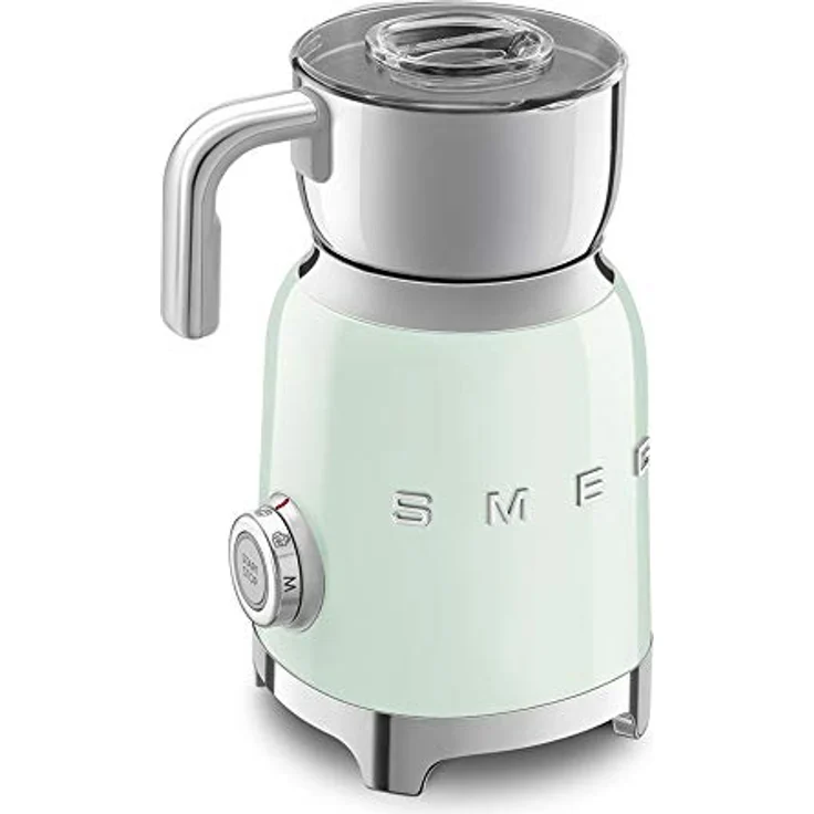 Smeg MFF01PGEU, 500W, 600ml warme & 250ml kalte Milch, mint – Bild 2
