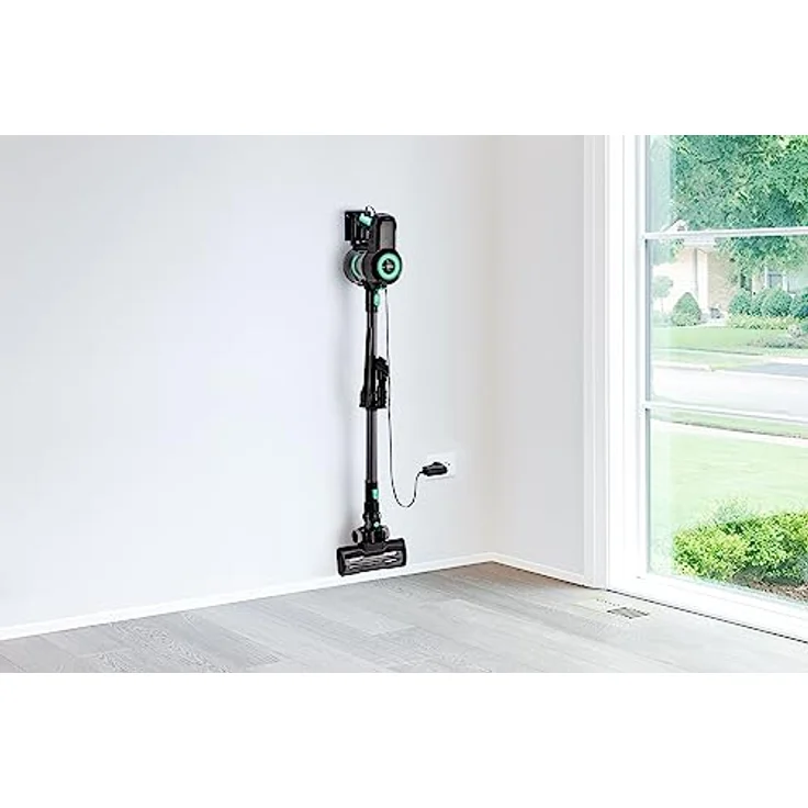 Linsar - Akku Staubsauger - Beutellos - 36 Min Laufzeit - Kabellos und inkl. Wandhalterung - Mit Breiter LED-Elektrobürste, HEPA-Filter und Bürstenlosem Motor - Für alle Bodenarten (Groß) – Bild 3
