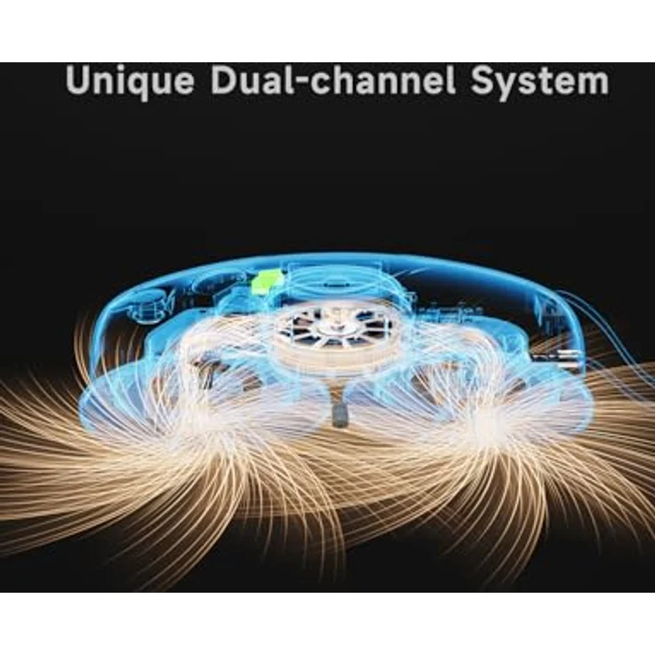 Tosima W3 Fensterputzroboter, automatisches Sprühsystem mit 80ML Wassertank, dreifaches Sicherheitssystem, intelligente Navigation und Fernbedienung, geeignet für alle glatten Oberflächen, inklusive 12 Mikrofasertücher – Bild 6