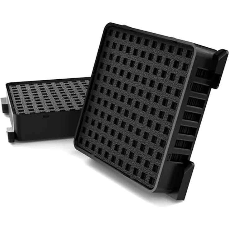 adapter universe Aktivkohlefilter 2 Stück, kompatibel mit Liebherr Fresh Air Kühlschränken, schwarz, Made in Germany – Bild 6
