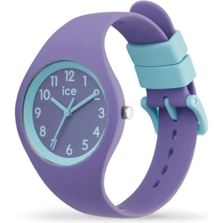 ICE-WATCH ICE ola kids Mermaid, lilafarbene Mädchenuhr mit Silikonarmband, 34mm, wasserdicht bis 10 ATM, ultraleicht (30g) – Bild 2