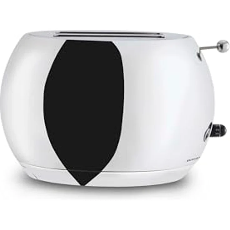 BUGATTI Romeo, Multifunktions-Design-Toaster aus Edelstahl, 7 Röststufen, 4 Funktionen, 870-1035 W, Edelstahlfarbe – Bild 2