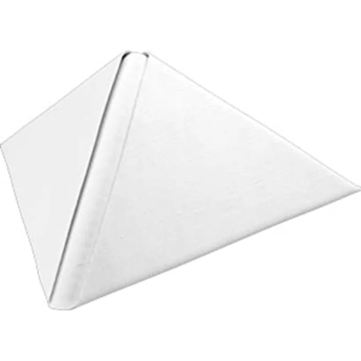 Duni lin-Servietten weiß 40x40 cm 45 Stück – Bild 1