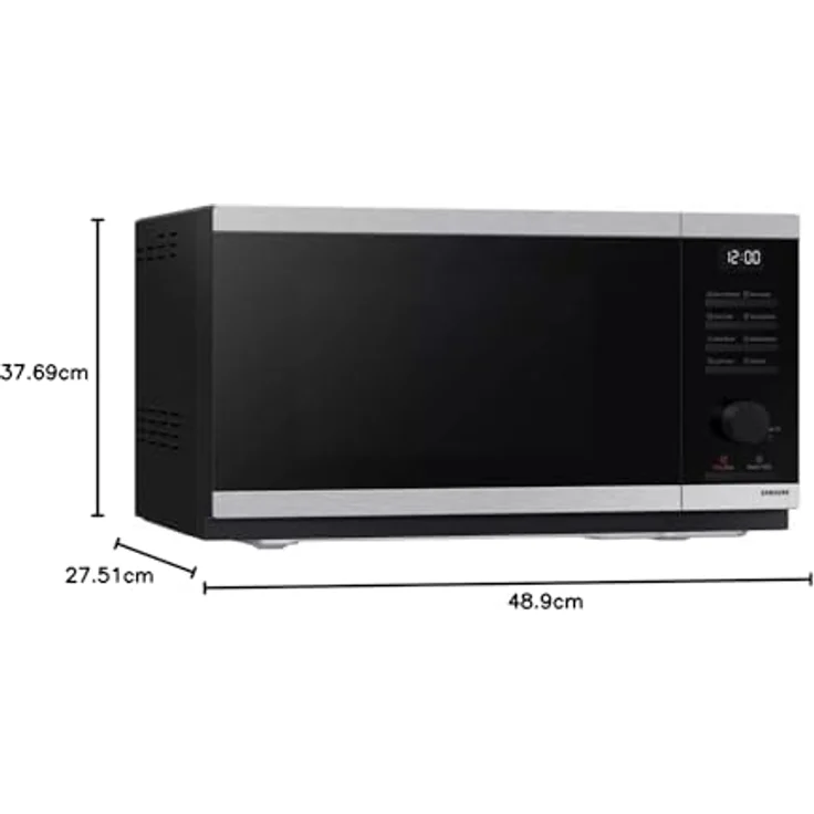 Samsung Mikrowelle MS23DG4504ATE1, 23 Liter Volumen, 4 Auftau-Automatikprogramme, LED-Display, Kindersicherung – Bild 6