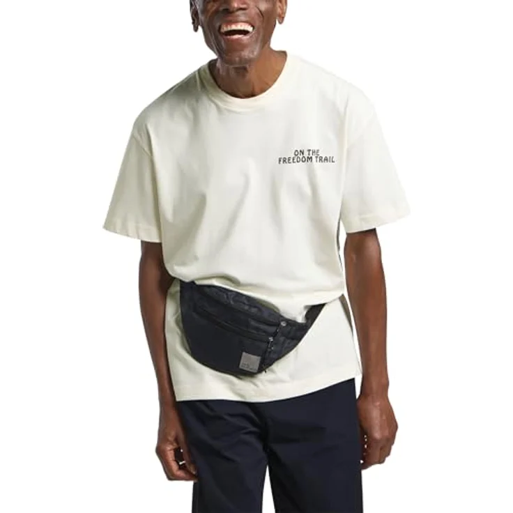 Jack Wolfskin Gürteltasche Konya Hipbag Black, recycelte Materialien, PFC-frei – Bild 6