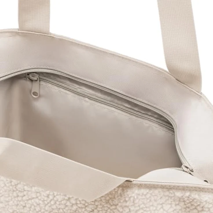 Reisenthel Einkaufstasche, Creme, Textil, großes Hauptfach, 15 L, 51x30.5x26 cm – Bild 2