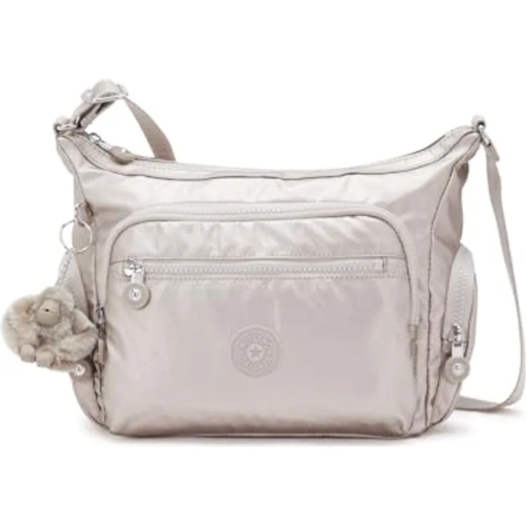 Kipling Basic Plus Gabbie, Mehrfarbige Umhängetasche mit zahlreichen Fächern, 29 cm
