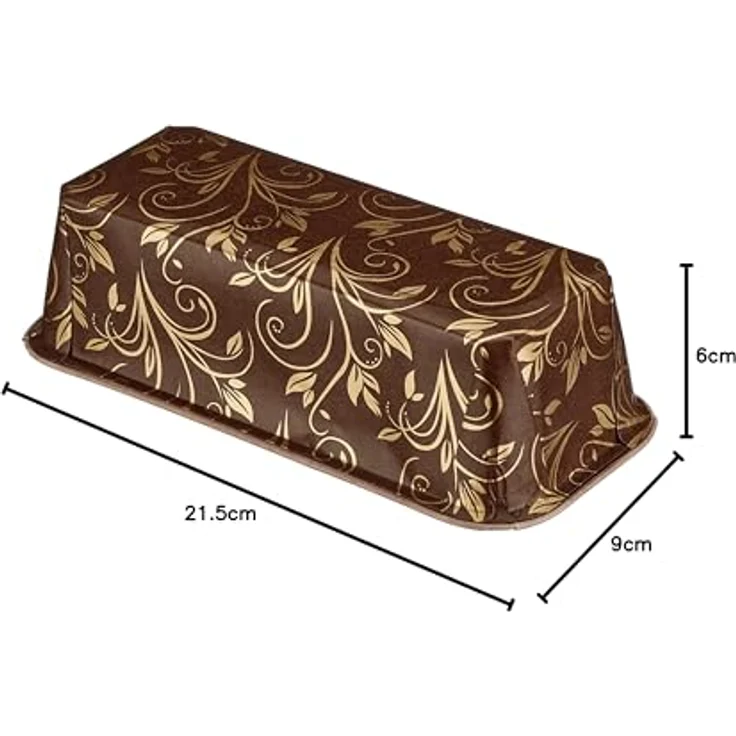 Städter Einweg Kastenformen Maxi braun, Pappe, mehrfarbig, 23 x 11 x 8 cm, 6-Einheiten – Bild 6