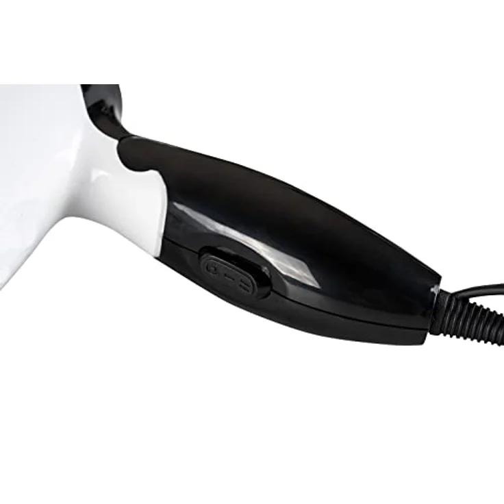Mesko MS 2262 Haartrockner, 1000W, 2 Temperaturstufen, schwarz, weiß – Bild 4