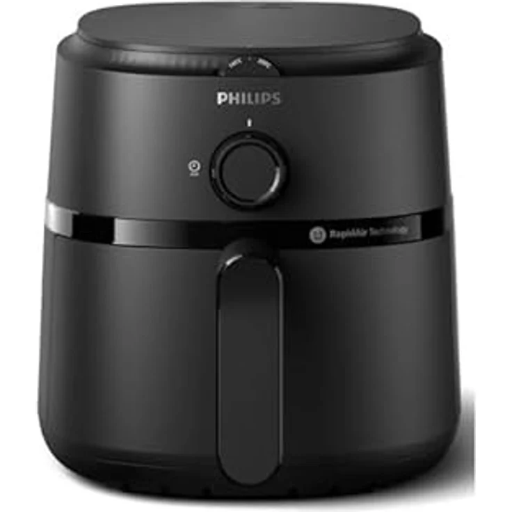 Philips Luftfritteuse NA120/00, Schwarz, 1500 W, 4,2 l - Heißluftfritteuse der Marke Philips – Bild 4