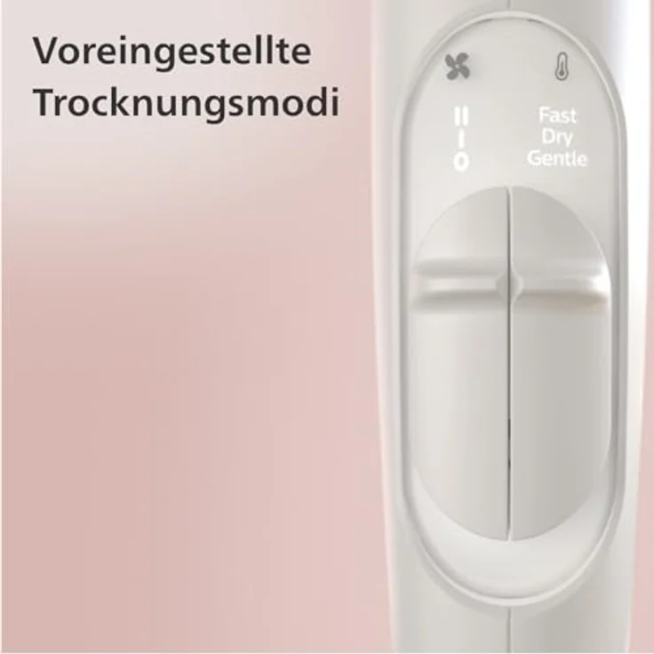 Philips BHD628-00 Prestige Haartrockner, 1800 Watt, Stylingdüse, Trocknungsdüse, Diffusor, weiß – Bild 5