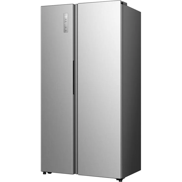 Hisense RS3P558NEIE, Side-by-Side Kühl-/Gefrierkombination, 544 Liter, NoFrost Plus, Silber, 197 l Gefriervolumen, LED-Innenbeleuchtung – Bild 1