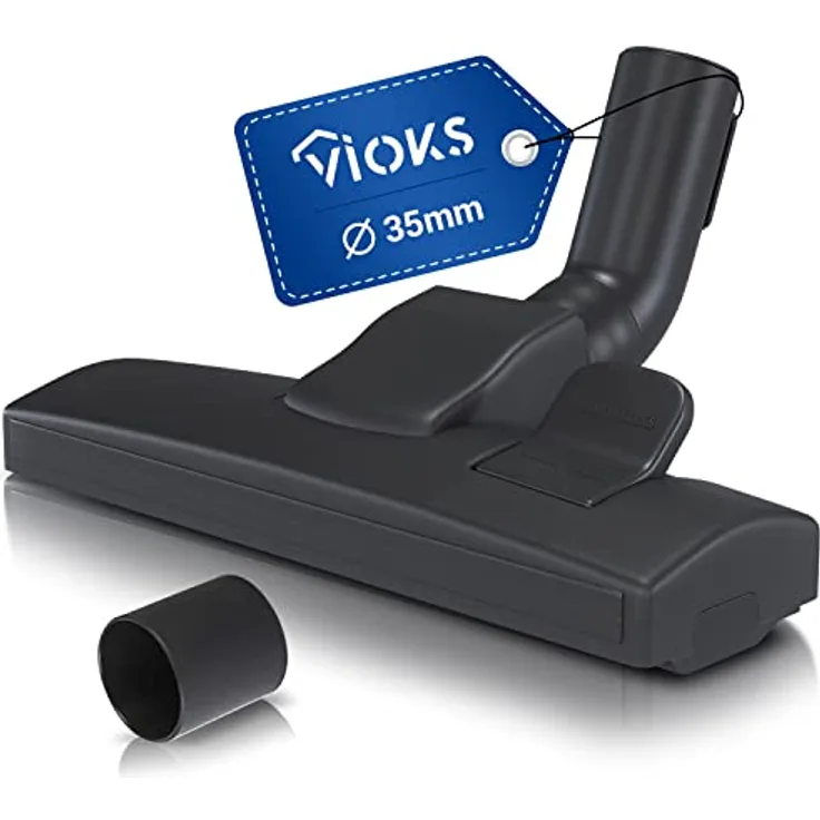 VIOKS Staubsaugerdüse 35mm Staubsauger Aufsatz mit Adapter 32mm & Staubsauger Bodendüse Staubsauger Bürste Universal - Staubsauger Zubehör