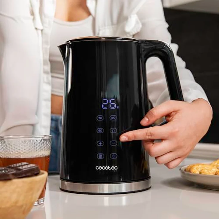 Cecotec Thermosense 800, Wasserkocher 1,7 Liter, 2200 W, Schwarz – Bild 4