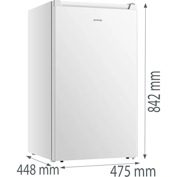 Gorenje RB39EPW4 Tisch-Kühlschrank, freistehend, weiß, Energieklasse F – Bild 3