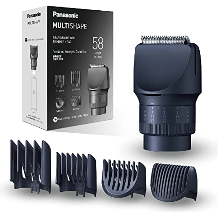 Panasonic MULTISHAPE modulares Körperpflege-System ER-CTW1, Bart- und Haartrimmer für Männer – Bild 1