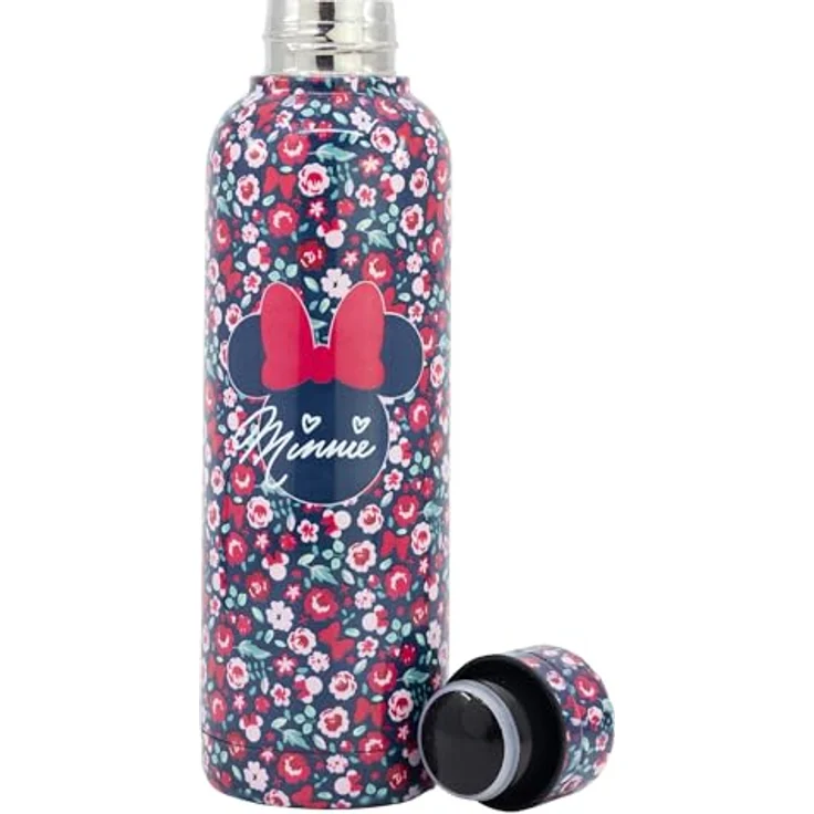 Stor Thermoflasche Snoopy 500/700 ml aus Edelstahl mit luftdichtem Verschluss und italienischem Design, BPA-frei, offiziell lizenziert – Bild 3
