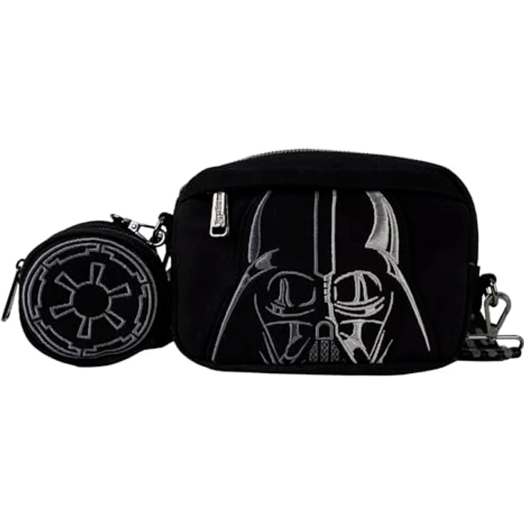Loungefly Star Wars Sling Brusttasche / Umhängetasche aus strapazierfähigem Nylon, vielseitig und offiziell lizenziert – Bild 1