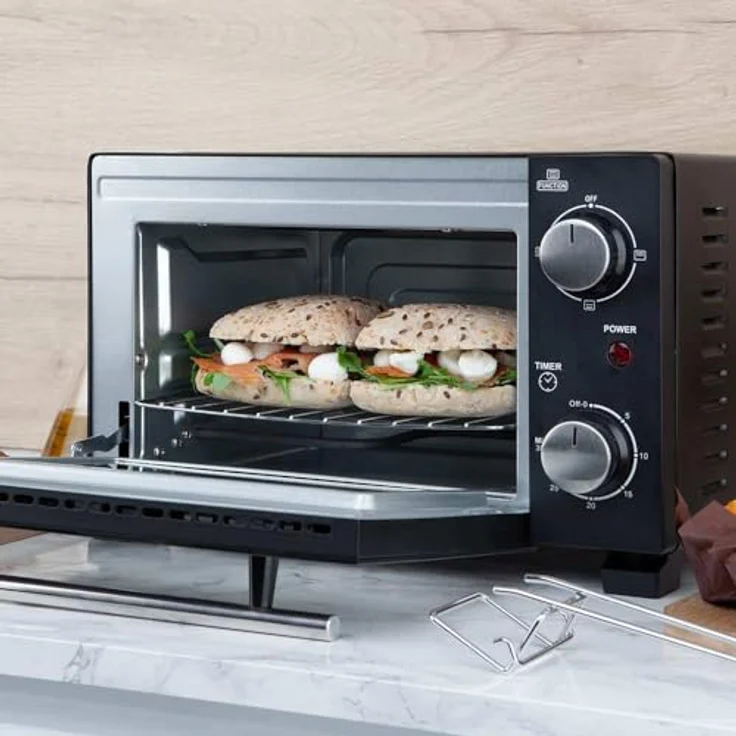 Orbegozo HO 985, Mini Tisch-Backofen mit 800 W Leistung und 10 L Kapazität – Bild 7