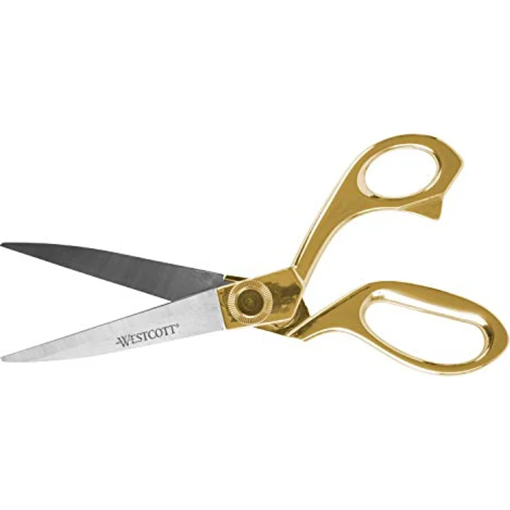Westcott 17196 20,3 cm Edelstahl Gold Schere für Büro und Zuhause – Bild 3