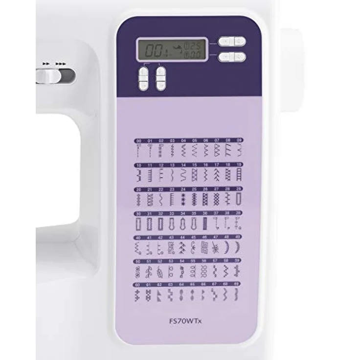 Brother FS70WTx Patchwork  (43 Watt) Computer-Nähmaschine, weiß – Bild 4