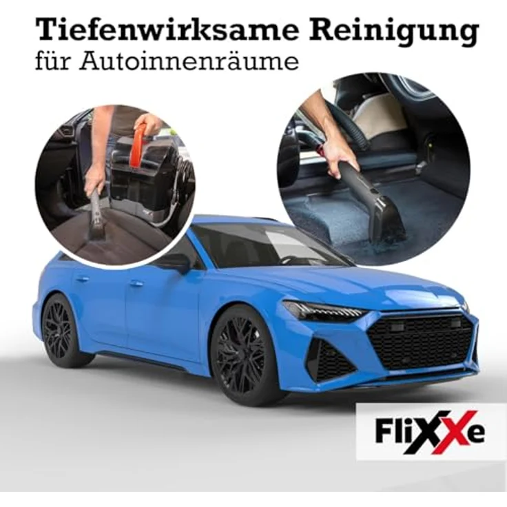 FliXXe Spot Cleaner C17, Nass-Trocken-Sauger mit 330 W Motor, Twin-Tank-Technologie, 3 Meter Kabel, kompakt für Teppiche und Polster – Bild 2