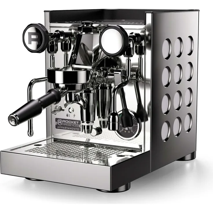 Rocket Espresso Milano Appartamento TCA, Espressomaschine, 1,8 l, 1200 W, Edelstahl, Weiß