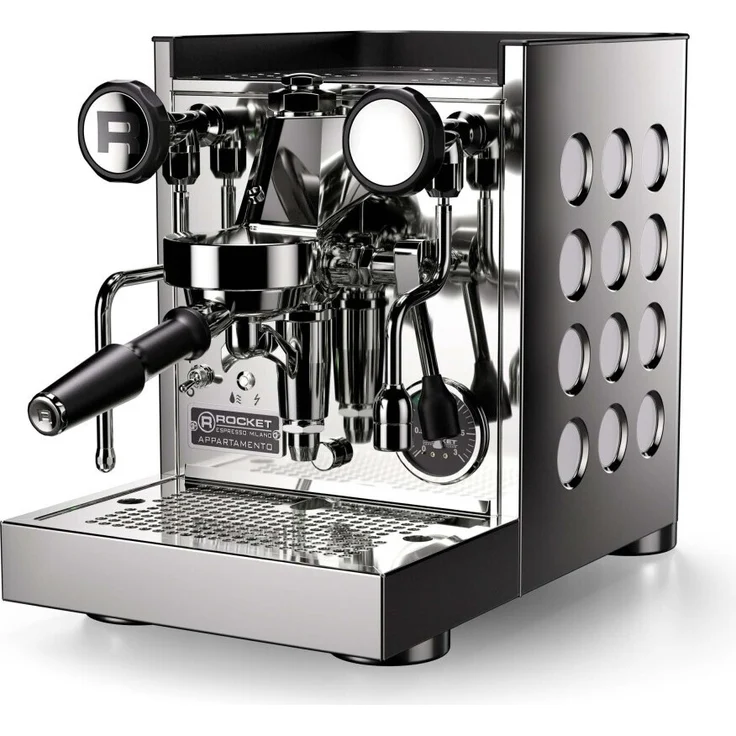 Rocket Espresso Milano Appartamento TCA, Espressomaschine, 1,8 l, 1200 W, Edelstahl, Weiß