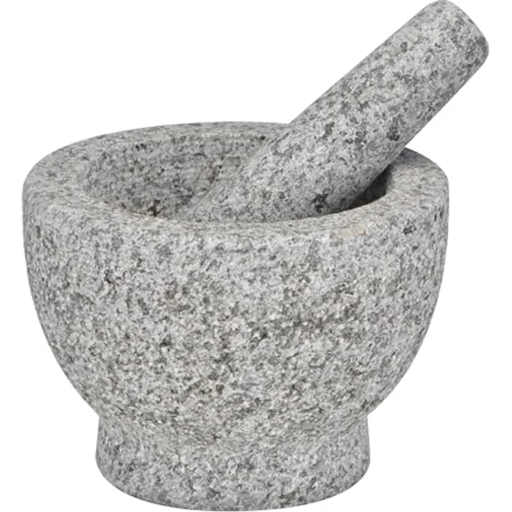 Granitmörser mit Stößel – Bild 2