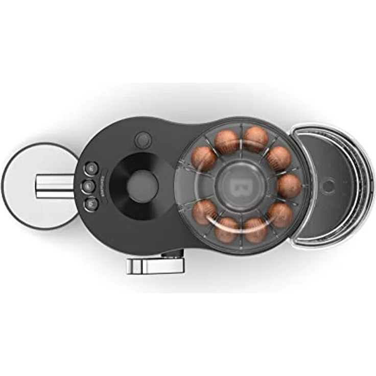 CoffeeB by café royal Globe 1,3 l Black -Maschine, speziell für die Verwendung von Kaffeebällchen entwickelt [Energieklasse A+] – Bild 5