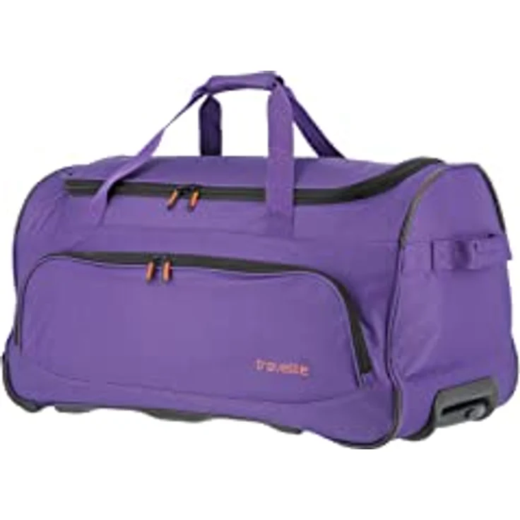 travelite 2-Rad Trolley Reisetasche Größe L, Gepäck Serie BASICS FRESH: Weichgepäck Reisetasche mit Rollen im sportlichen Design, 71 cm, 89 Liter – Bild 3