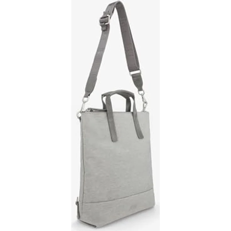 Jost Bergen X-Change City Rucksack, 32 cm, grau, 100% Canvas, praktische Größe von 26 x 9 x 32 cm – Bild 8