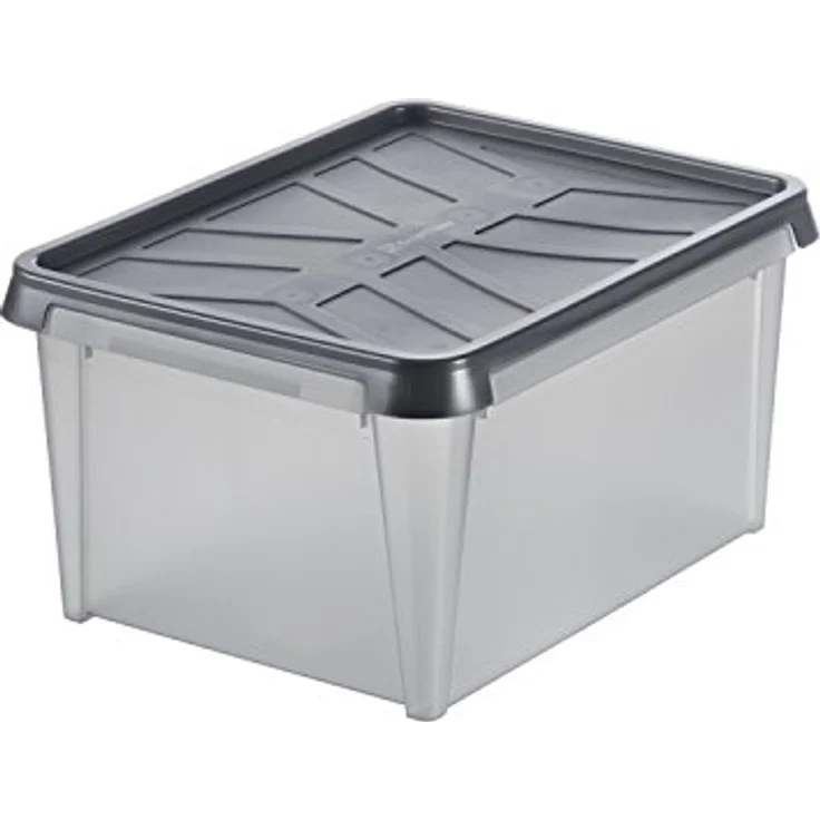 Orthex Smart Store DRY Box, Vorratsdose aus PP, grau, 31 Liter, 50 x 40 x 26 cm, dichtschließend, temperaturbeständig von -40°C bis +80°C, 10 Jahre Garantie – Bild 1