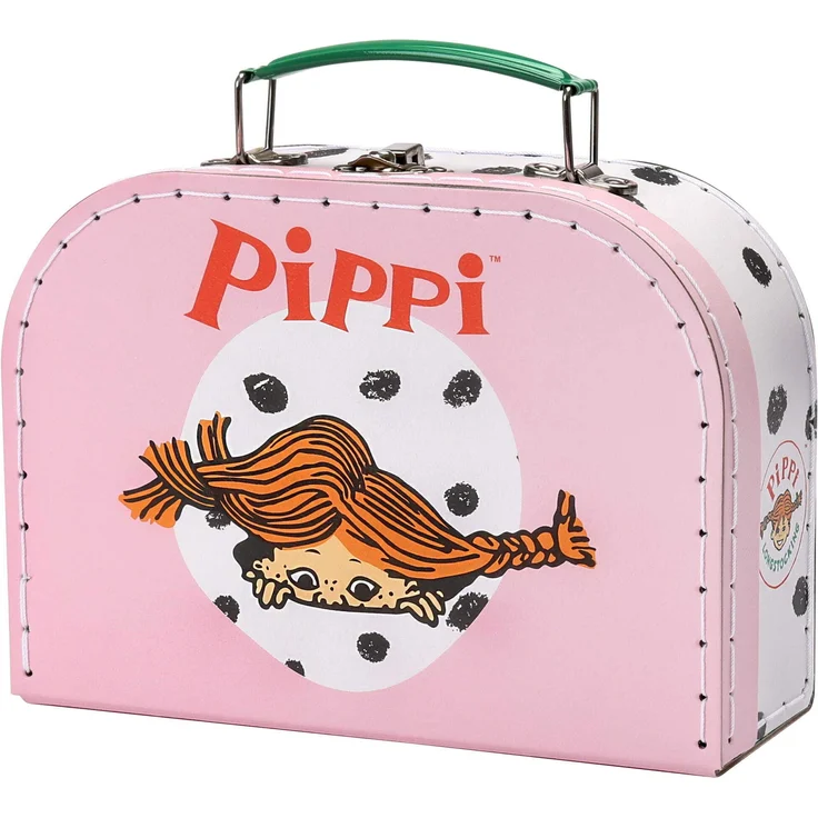 Pippi Langstrumpf Kinderkoffer Kinderkoffer Pippi Langstrumpf, verspielter Koffer mit beliebten Illustrationen – Bild 1