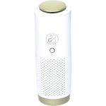 toGo Filter Luftreiniger to-go tragbar mit Akku Batterie, Mini Luftreiniger klein für Tische Räume Autos, Raumgröße: unbegrenzt, HEPA 13 für Allergiker Pollen Staub Asthmatiker Raucher (Weiß)