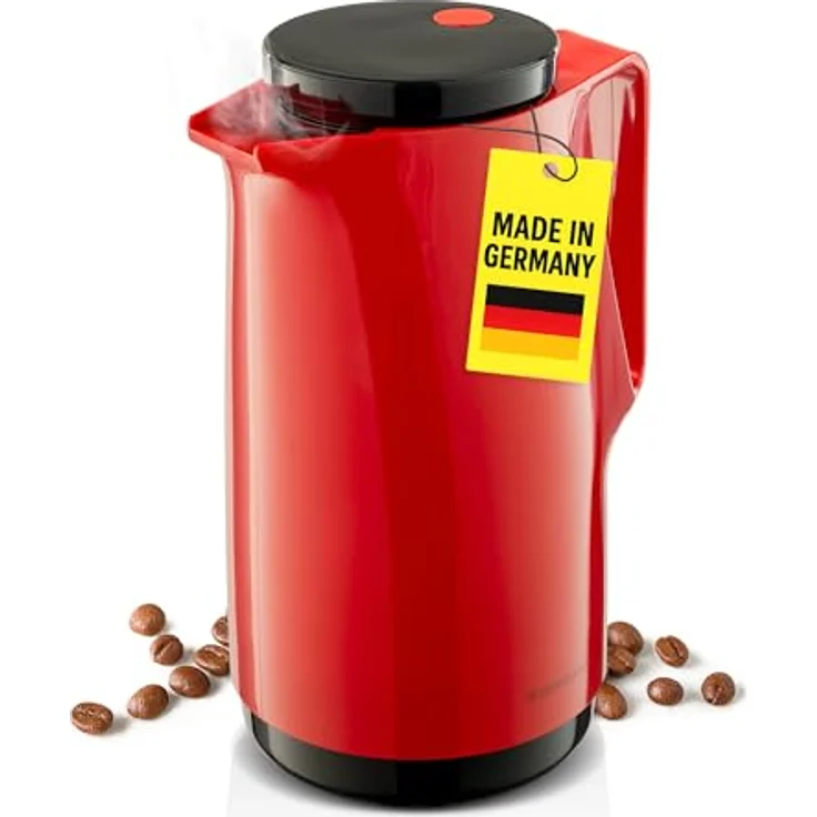 Rotpunkt Maxima 760, crazy red Thermokanne Rot 1000ml 760-11-00-0 – Bild 2
