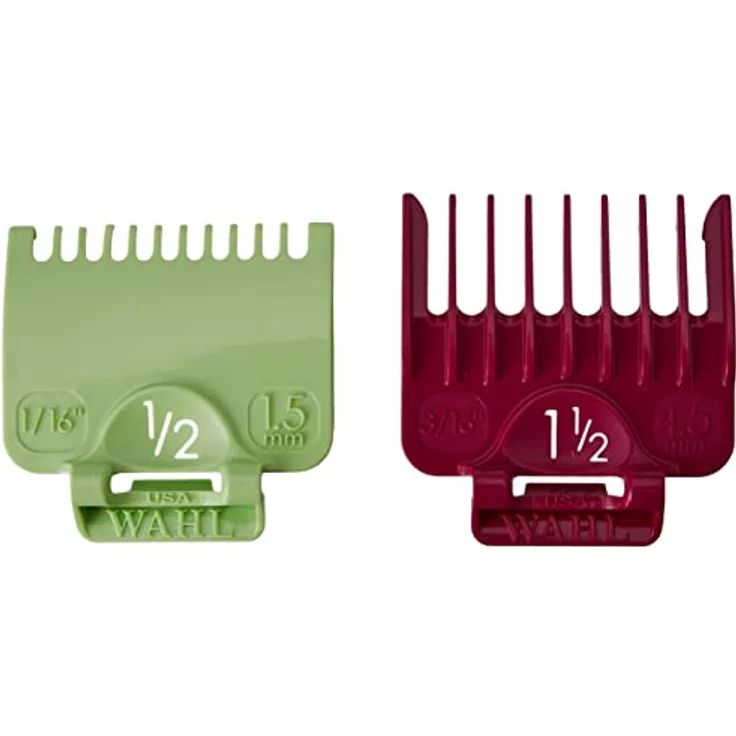 WAHL Color Pro Haarschneider für Männer mit Kabel, clipper, mit Zubehör im Handgepäck. 10 bunte Führungskämme. Ideal für die ganze Familie. Kit mit Schere und Kamm. – Bild 3