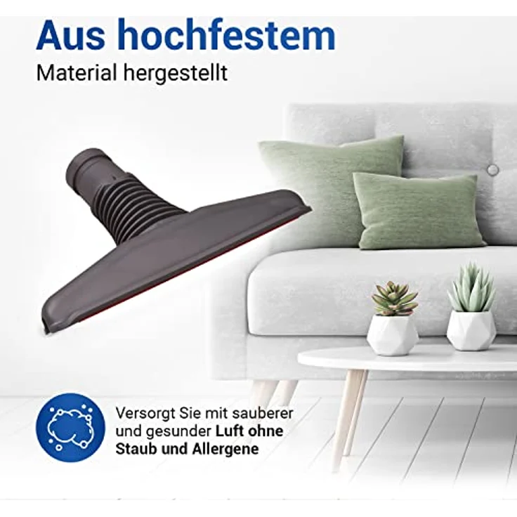 VIOKS Polsterbürste Düse Ø 28 mm Ersatz für Dyson Aufsatz 911869-01 91186901 Tierhaar Bürste Staubsauger Aufsatz für Dyson Staubsauger DC05 DC08, Effektive Tierhaarbürste in Blau – Bild 5