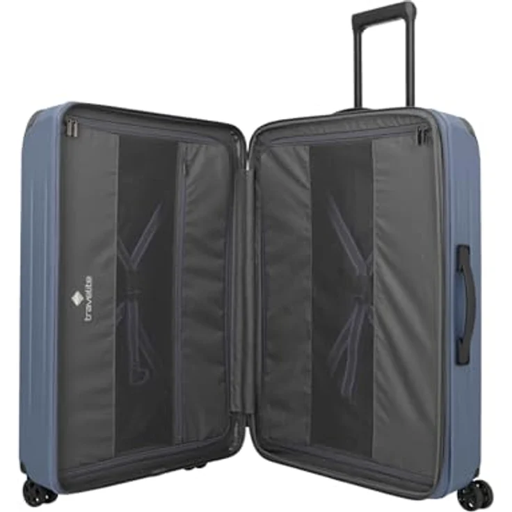 travelite Hartschalen-Trolley DYNAMIIC, verschiedene Größen und Farben, 4 Rollen, TSA Schloss, ABS mit Volumenerweiterung bei S+/M/L – Bild 5