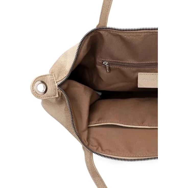 Tamaris TAS Karen Shopper Tasche, 40 cm, gelb aus 100% Polyurethan, 40 x 16 x 27 cm – Bild 4