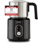 Caso Fomini Choco Black 1665 Milchaufschäumer, 250 ml Aufschäumen, Choco-Funktion, Überhitzungsschutz, Abschaltautomatik, Touch Control, schwarz