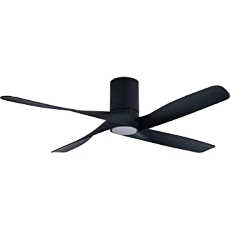 Energiespar Deckenventilator Riviera Schwarz – Bild 1