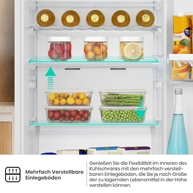 Hisense RL415N4AWC Kühlschrank ohne Gefrierfach, 292 l Kühlvolumen, CrispZone-Schublade, LED-Innenbeleuchtung – Bild 12