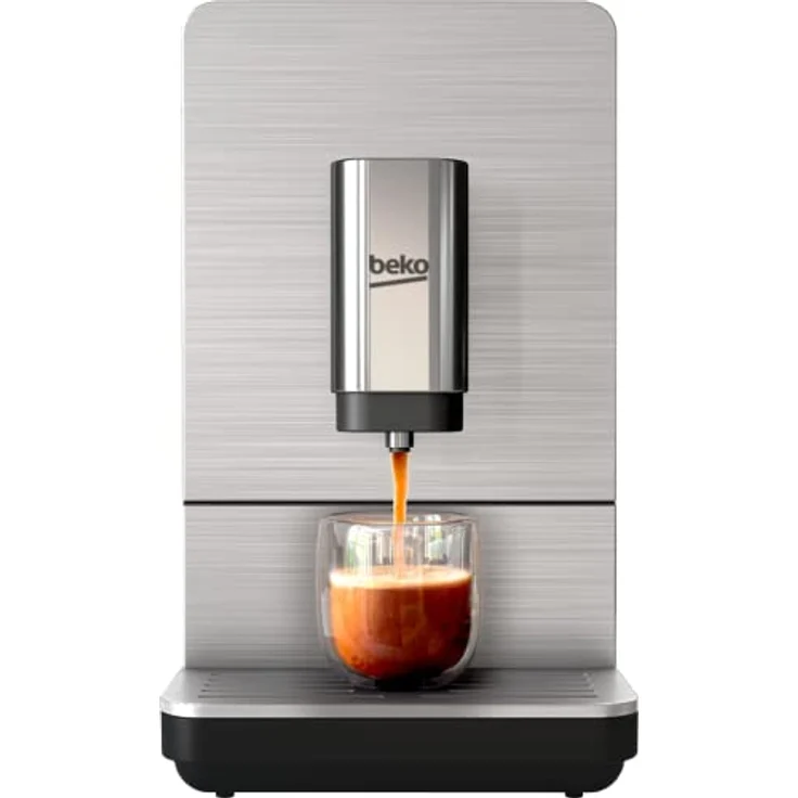 Beko CEG5301X Kaffeevollautomat, silber-schwarz – Bild 3